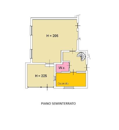 Appartamento in Via Roma, Casale Marittimo