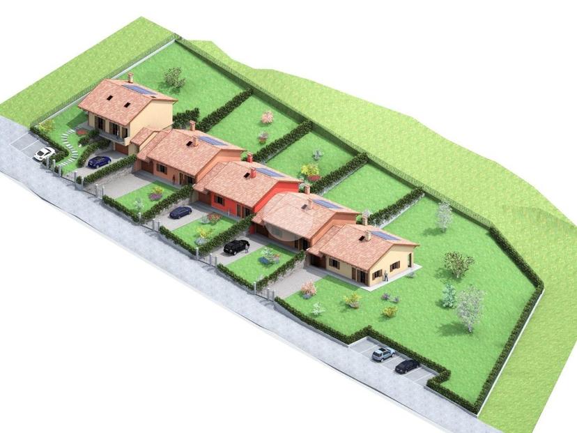 Villa a schiera in Str. dell'Eremita, Pocapaglia — foto 3 di 5