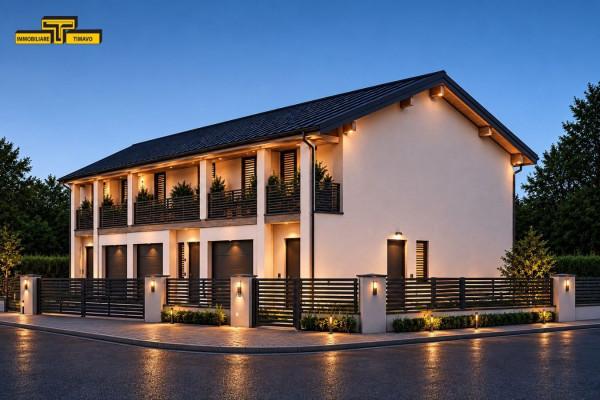 Villa a schiera in Via Ciclabile Manenti, Reggio nell'Emilia