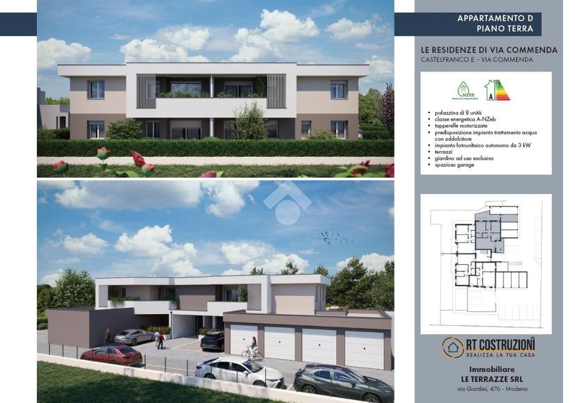 Quadrilocale in Via Commenda 77, Castelfranco Emilia — foto 4 di 5