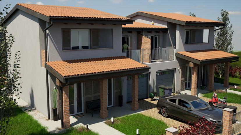 Villa a schiera in Strada della Sacca  6, Sissa Trecasali — foto 5 di 5