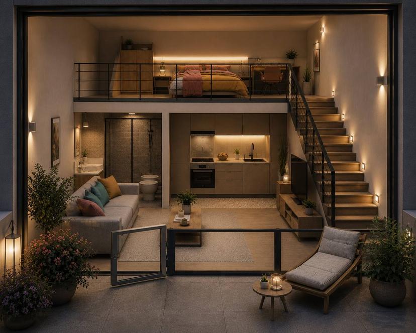 Bilocale in Via Leonardo Leo 57, Olbia — foto 3 di 5