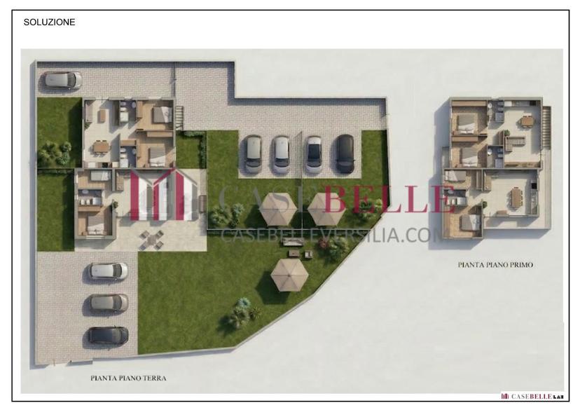 Villa quadrifamiliare, Pietrasanta