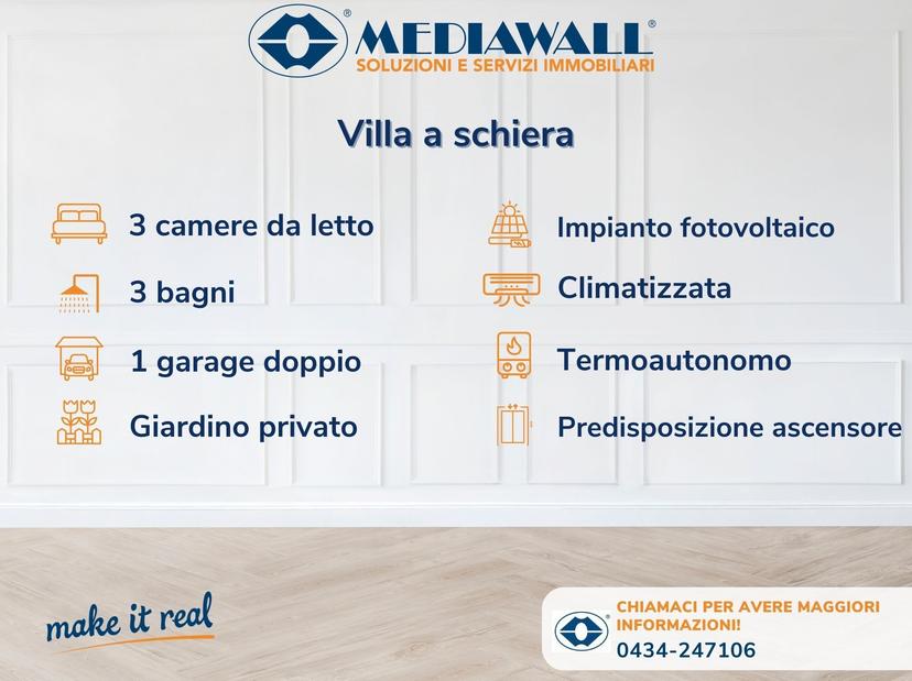 Villa a schiera in Via Cavolano 32, Sacile — foto 3 di 5