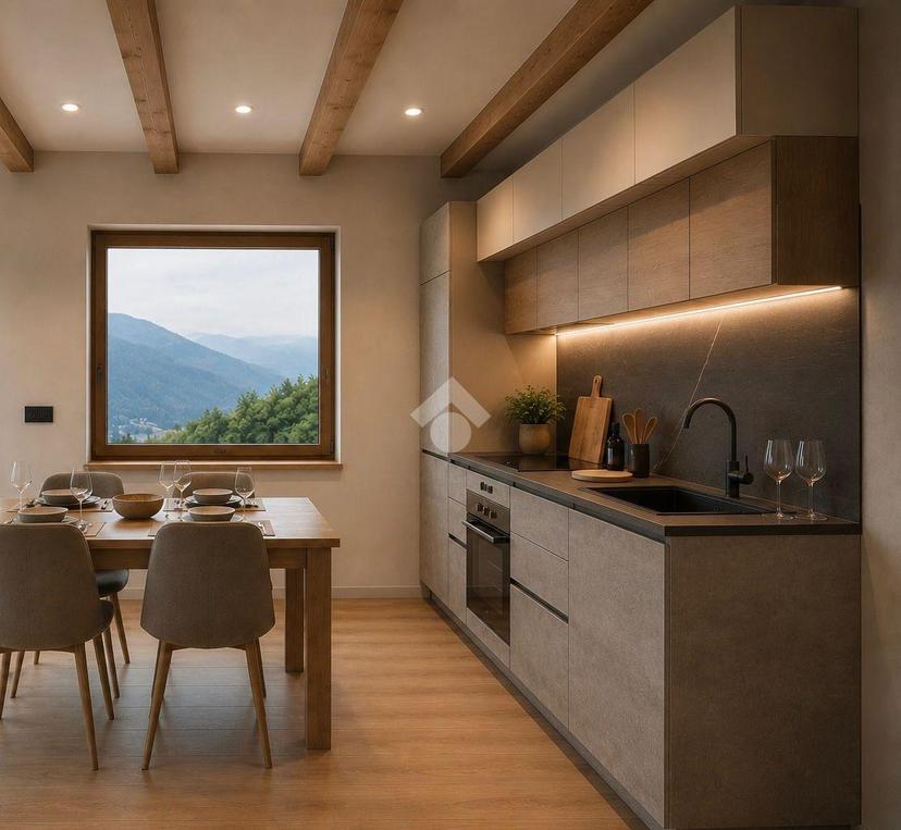 Trilocale in Via Galileo Galilei 4, Folgaria