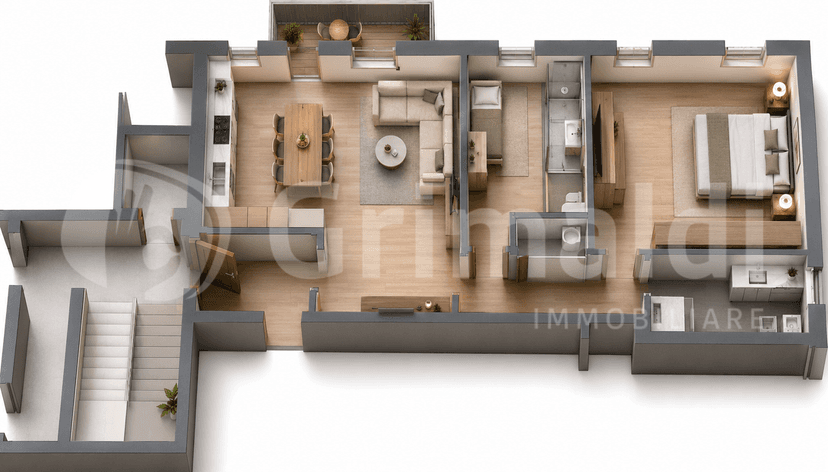 Trilocale in Via Andrea Briosco 23, Padova