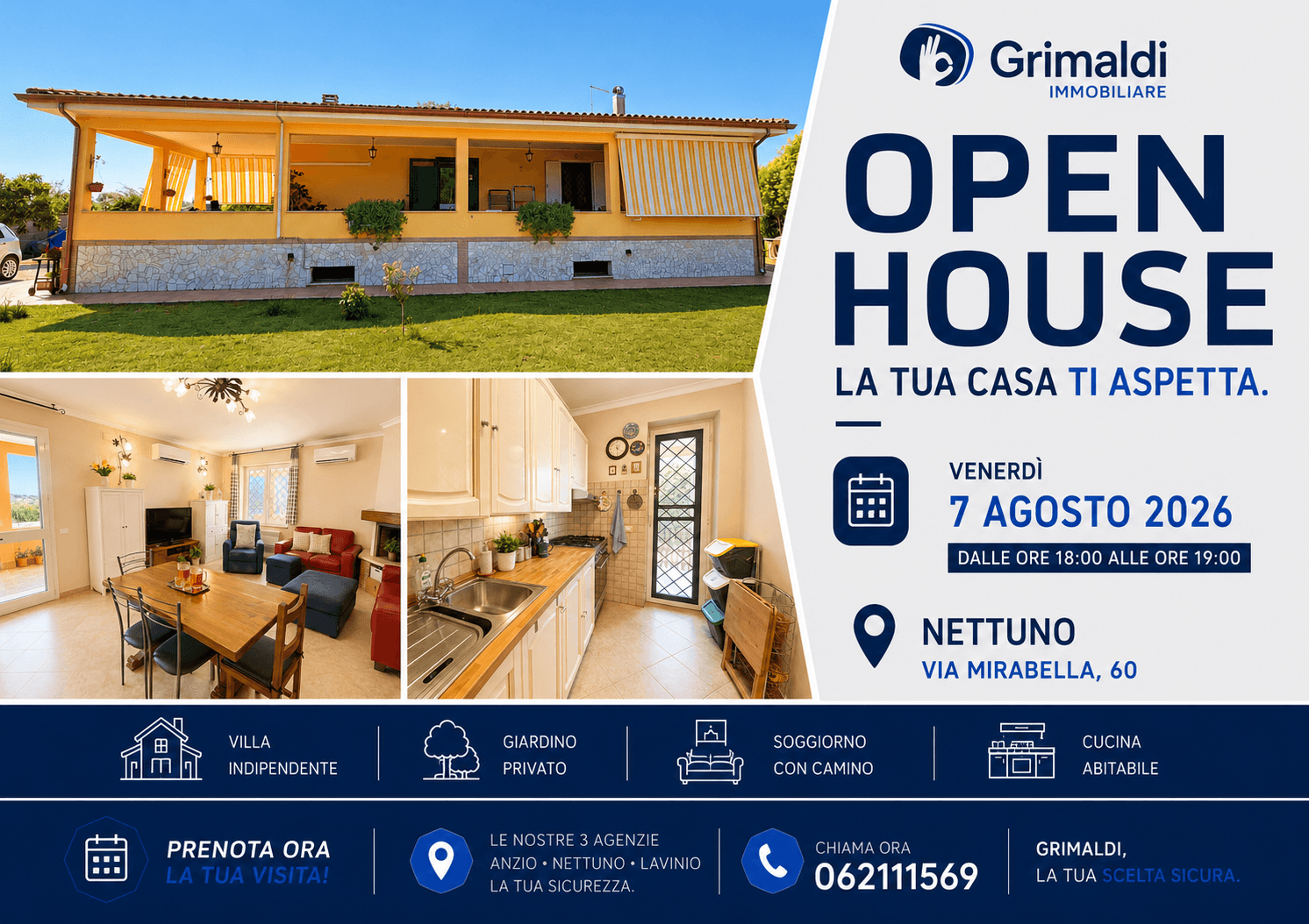 Villa in Via Mirabella 60, Nettuno
