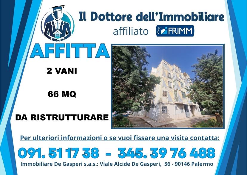 Bilocale in Viale della Regione Siciliana Sud Est 532, Palermo