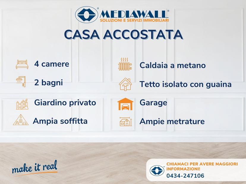 Villa a schiera, Aviano — foto 2 di 5