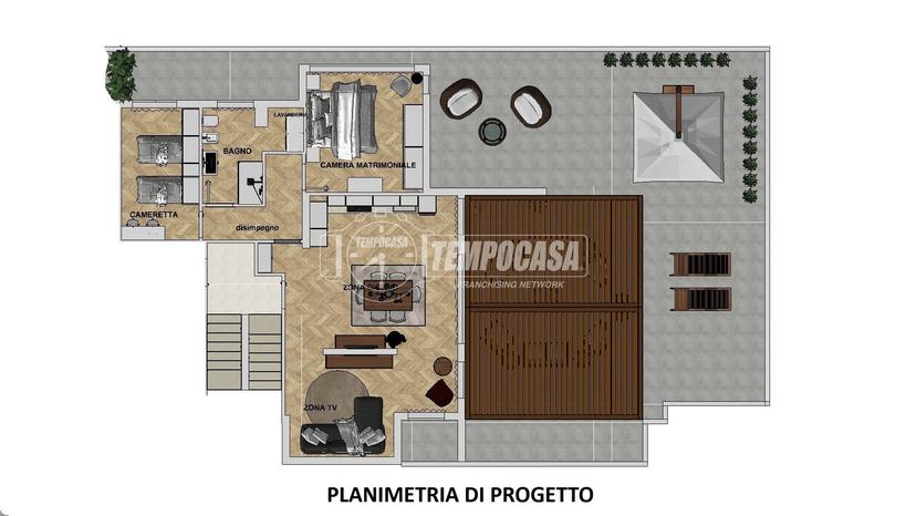 Trilocale in Via Vittorio Veneto 2/a, Porto San Giorgio — foto 5 di 5