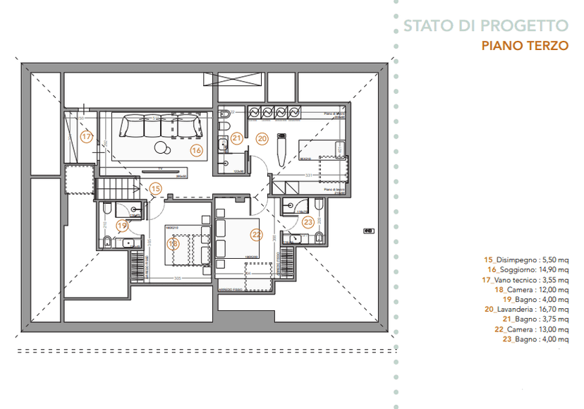 Attico, Forte dei Marmi — foto 2 di 5