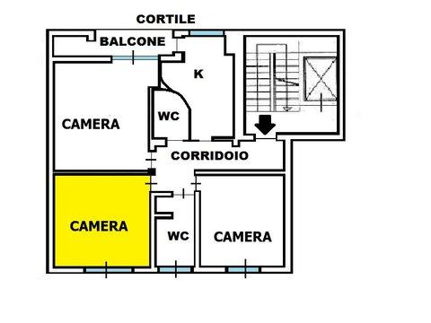 Camera a Gottardo, Milano