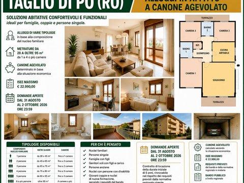 Quadrilocale in Roma s.n.c, Taglio di Po