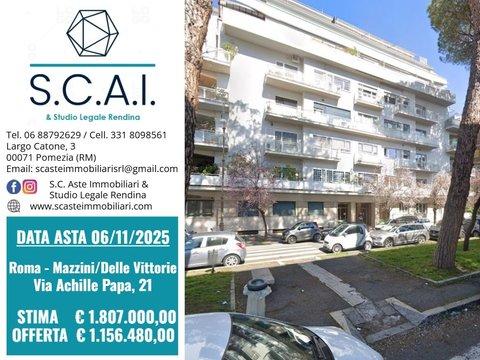 Attico in Via Achille Papa, 21, Mazzini - Lungotevere, Roma