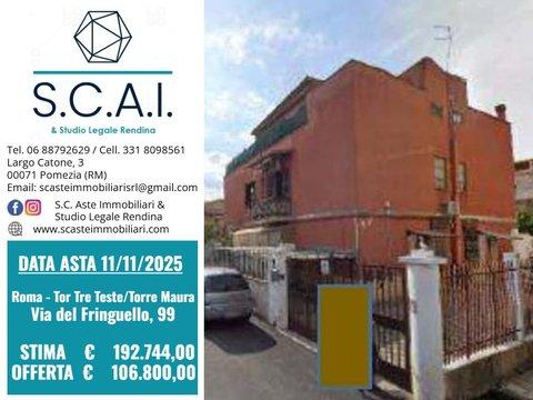Bilocale in Via del Fringuello, 99, Torre Maura, Roma