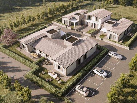 Villetta a schiera a Canali-Fogliano, Reggio Emilia