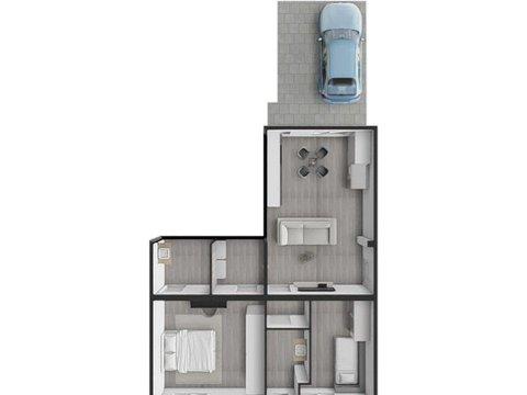Trilocale in Via Buscaglia, Elmas