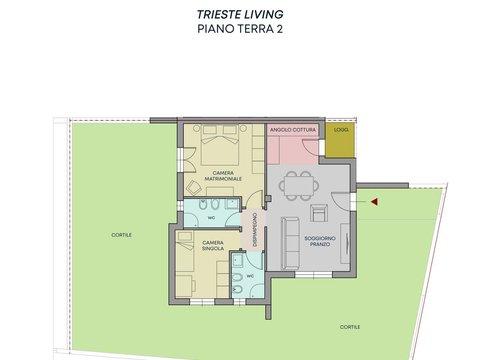 Trilocale a Trieste, 34, Capoterra