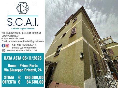 Quadrilocale in Via Giuseppe Prinotti, 24, Labaro - Prima Porta, Roma