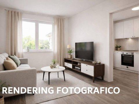 Bilocale in Via Antonio Santarelli, San Benedetto - Foro Boario - Pianta, Forlì