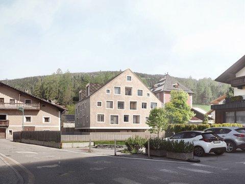 Appartamento su due piani in Via Torre Rossa, 7, Dobbiaco-Toblach