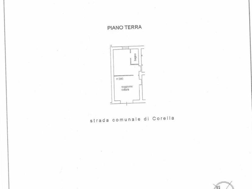 Terratetto unifamiliare frazione Corella, Dicomano