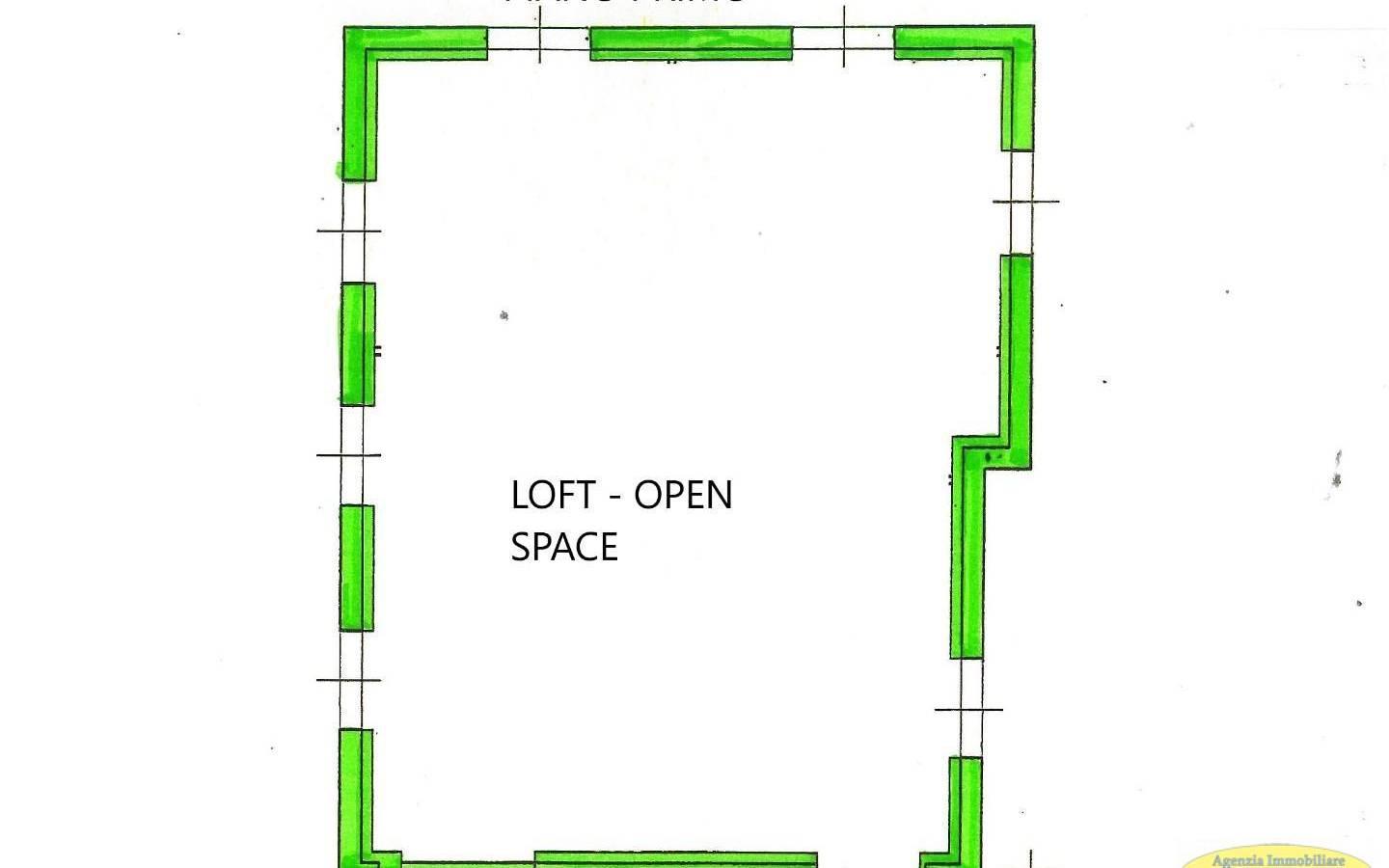 Loft, ottimo stato, primo piano, Centro, Santa Croce sull'Arno