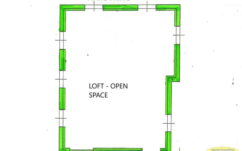 Loft, ottimo stato, primo piano, Centro, Santa Croce sull'Arno