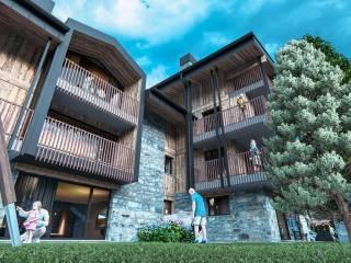 Trilocale via Mario Puchoz, Centro, Courmayeur