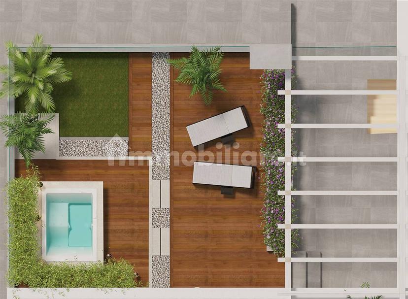 Villa plurifamiliare via Geminiano Montanari, Le Vignole - Aeroporto, Fiumicino — foto 6 di 27