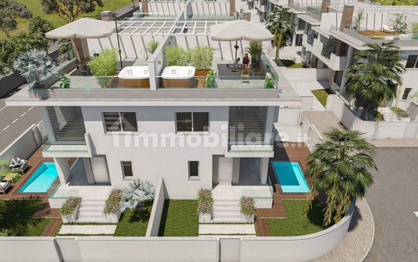Villa plurifamiliare via Geminiano Montanari, Le Vignole - Aeroporto, Fiumicino — foto 3 di 27