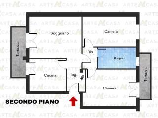 Quadrilocale via Gabriele D'Annunzio, Biancade, Roncade — foto 28 di 33