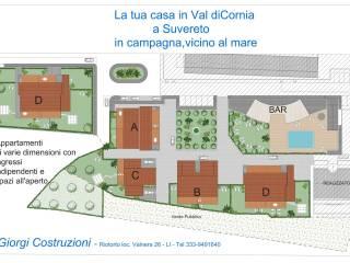 Villa bifamiliare, nuova, 140 m², Centro, Suvereto — foto 10 di 10