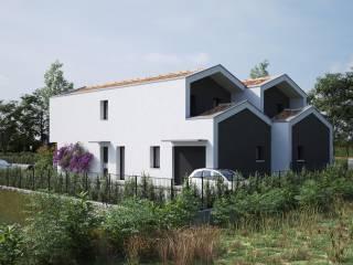 Villa bifamiliare, nuova, 208 m², Campo San Martino — foto 4 di 7
