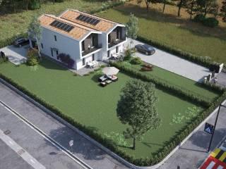 Villa bifamiliare, nuova, 208 m², Campo San Martino — foto 6 di 7