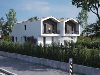Villa bifamiliare, nuova, 208 m², Campo San Martino