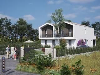 Villa bifamiliare, nuova, 208 m², Campo San Martino — foto 7 di 7