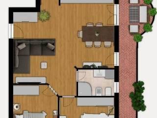 Appartamento corso Lancieri, Centro, Aosta