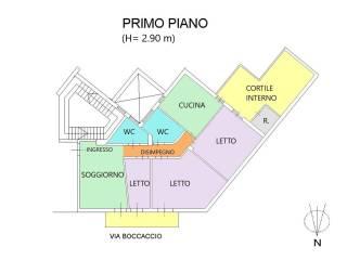 Quadrilocale via Massimo d'Azeglio, Ospedale, Andria — foto 16 di 19