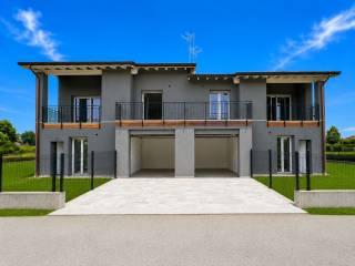 Villa bifamiliare via Carbonera, Santa Cristina, Cremona — foto 5 di 22
