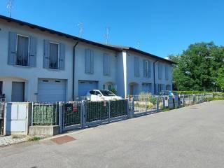 Villa a schiera via Don Lorenzo Milani, Romanengo — foto 18 di 23