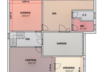 Villa unifamiliare via Zocchi 72, Massa Fiscaglia, Fiscaglia — foto 25 di 28
