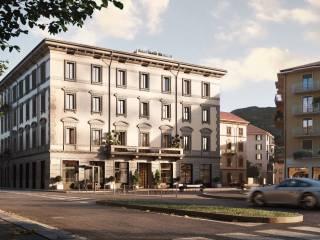 Attico piazza Vittoria, Centro Storico, Como — foto 20 di 20