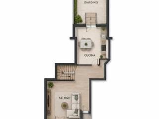 Villa a schiera via Giovanni Corsaro 19, Sant'Agata li Battiati — foto 43 di 50
