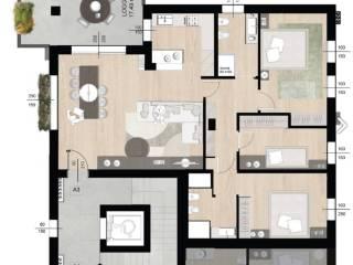 Attico 155 m², Centro, Formigine — foto 4 di 4