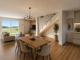 Villa a schiera via Rasega, Frazioni di Camisano Vicentino, Camisano Vicentino — foto 6 di 16