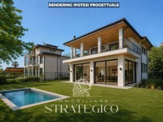 Villa unifamiliare via Federico Tesio, Dormelletto — foto 59 di 61