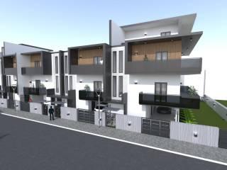 Villa a schiera 5 locali, nuova, Capodrise — foto 6 di 7