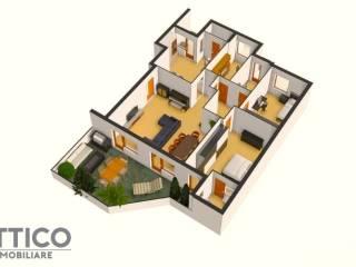 Attico viale Italia 10, Porcellana, Sassari — foto 3 di 39