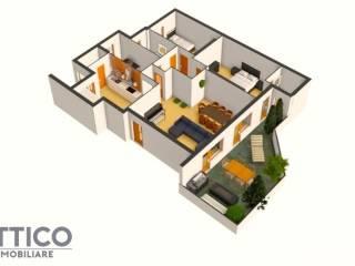 Attico viale Italia 10, Porcellana, Sassari — foto 37 di 39